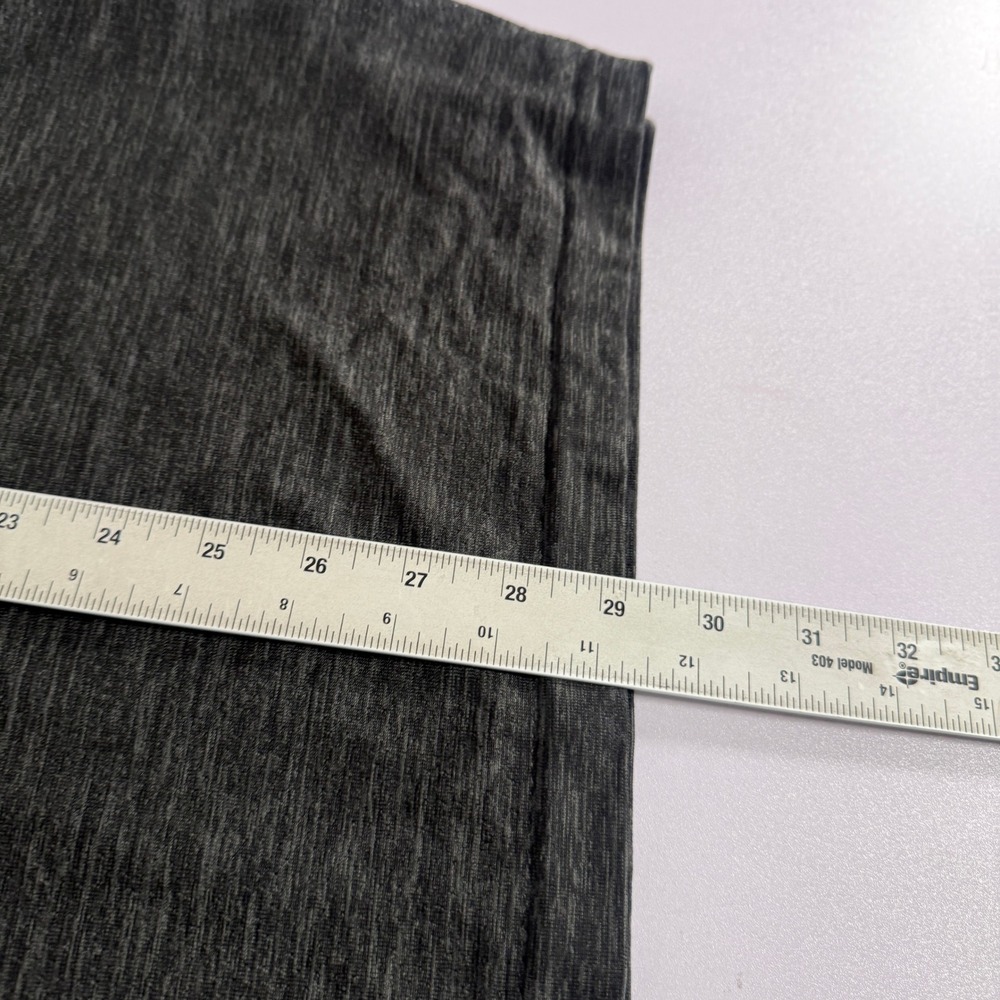 Lululemon Metal Vent Tech 1/2 Zip Mens XL Black Heathered Pullover Running Shirt - Picture 7 of 8